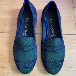 Rothy's Forest Tartan Loafers